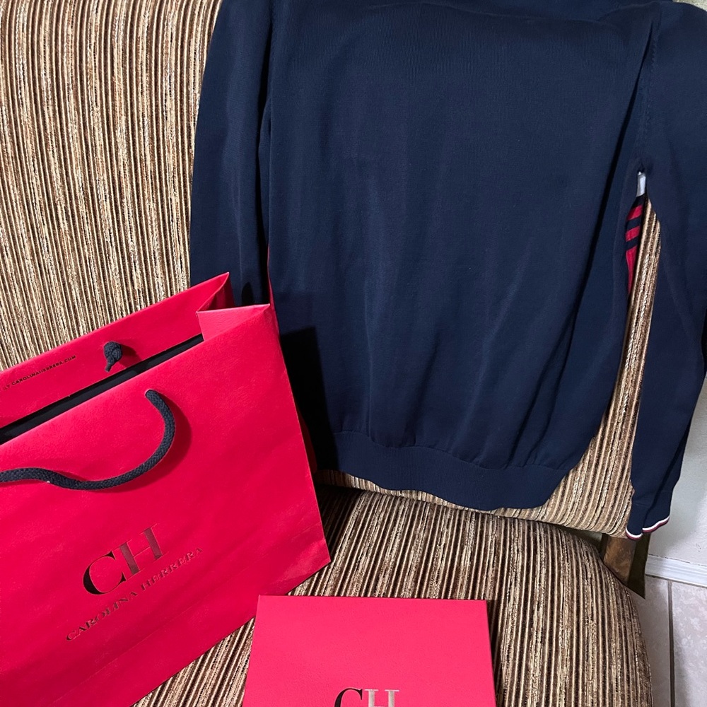 CAROLINA HERRERA MENS SWEATER